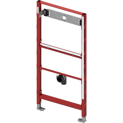 Montážní prvek pisoáru TECEprofil se splachovacím ventilem