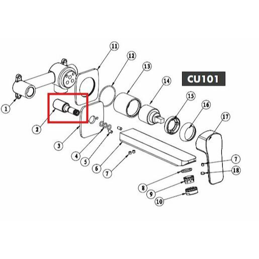 Náhradní díl Optima NDCU1012 Optima