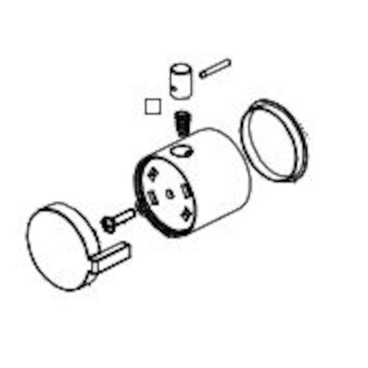 Náhradní rukojeť Optima pro sprch. term. ruč+hl NDSIKOBSTRUKOJET7 Optima