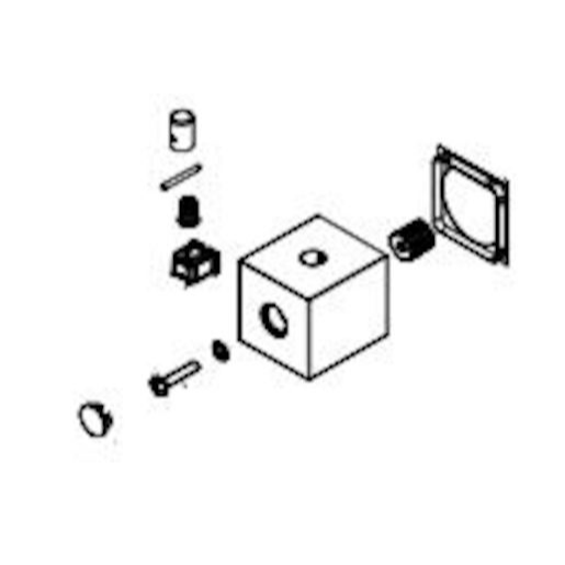 Náhradní rukojeť Optima pro sprchový term hl+ru NDSIKOBSTRUKOJET8 Optima