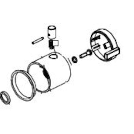 Náhradní rukojeť k termostatům Optima 2 NDSIKOBSTRUKOJET9 Optima