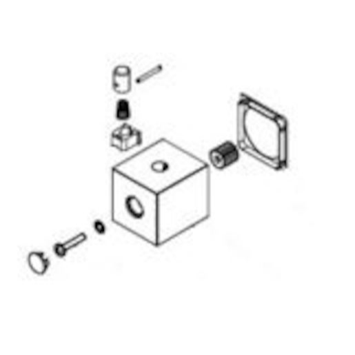 Náhradní rukojeť k termostatům Optima hr NDSIKOBSTRUKOJET5 Optima