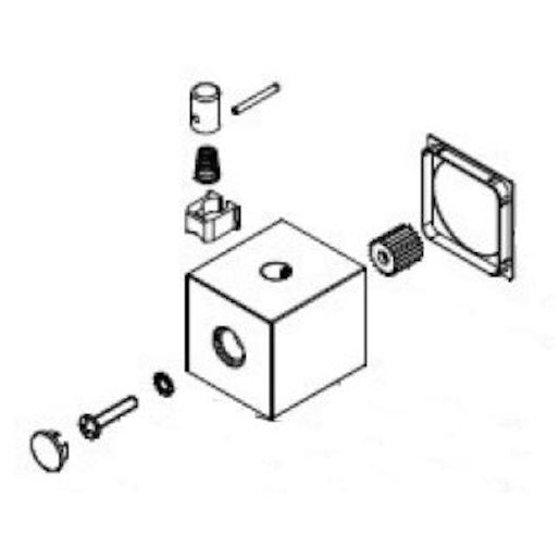 Náhradní rukojeť k termostatům Optima hr NDSIKOBSTRUKOJET6 Optima