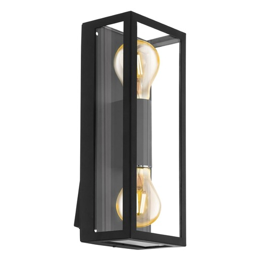 Nástěnná lampa Eglo ALAMONTE 1 ocel černá 98273 Eglo