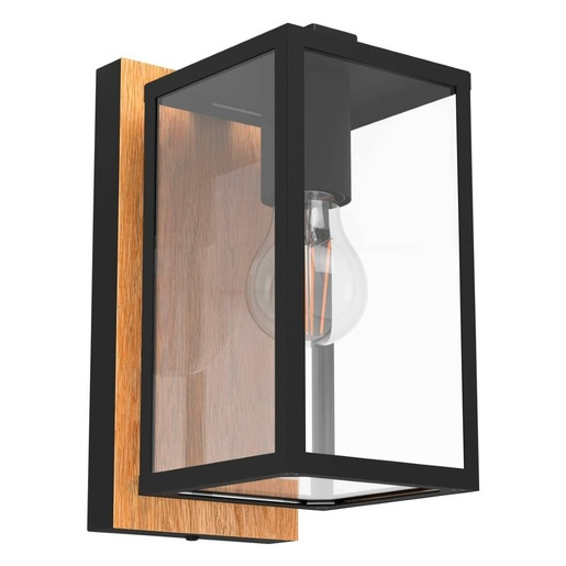 Nástěnná lampa Eglo BUDRONE ocel černá 900289 Eglo