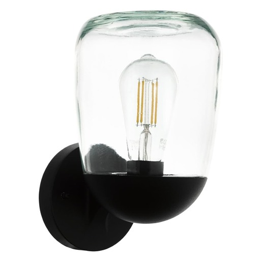 Nástěnná lampa Eglo DONATORI plast/hliník černá 98701 Eglo