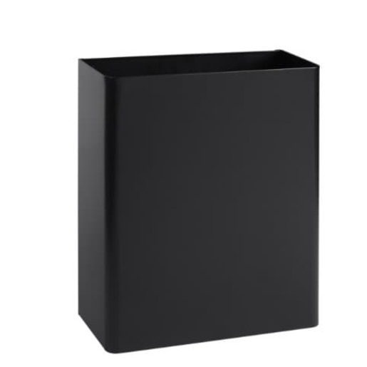 Nerezový závěsný koš 24 L černý Sanela