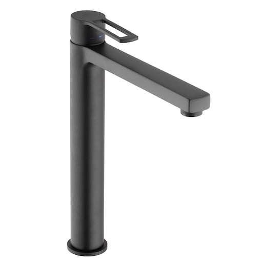 Paffoni Vallone vysoká umyvadlová baterie bez výpusti černá RIN081NO Paffoni