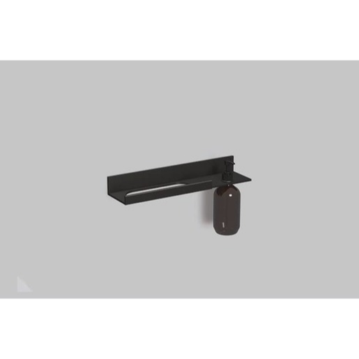 Police Alape 400mm s dávkovačem černá matná 8270221980 Alape