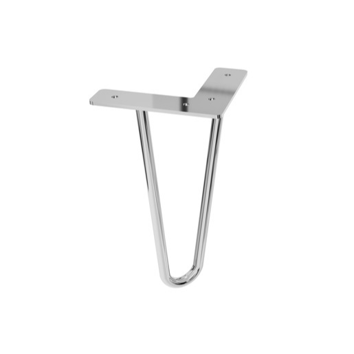 Příslušenství noha k nábytku Naturel Stilla 9x20 cm chrom 2ks STILLAH29 Naturel