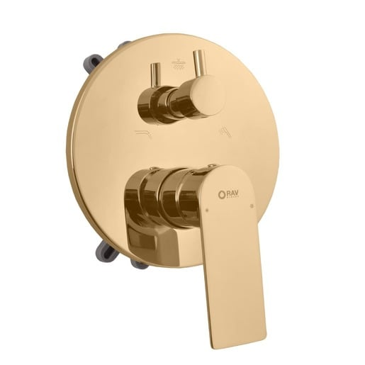 RAV SLEZÁK Nil vanová baterie včetně podomítkového tělesa zlatá NL185BOXZ RAV SLEZÁK