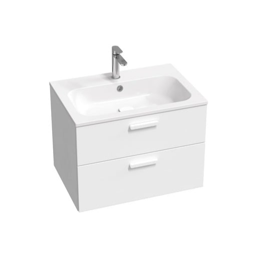 Ravak Chrome II koupelnová skříňka pod umyvadlo 70x50x49 cm bílá lesk X000001777 Ravak