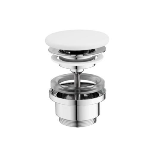 Ravak Flat výpust k umyvadlu bílá kov X01920 Ravak