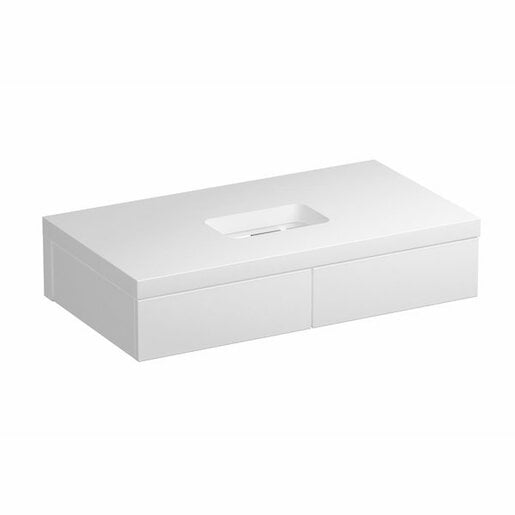 Ravak Formy koupelnová skříňka pod umyvadlo 100x55 cm bílá x000001030 SD1000FORMYBI Ravak