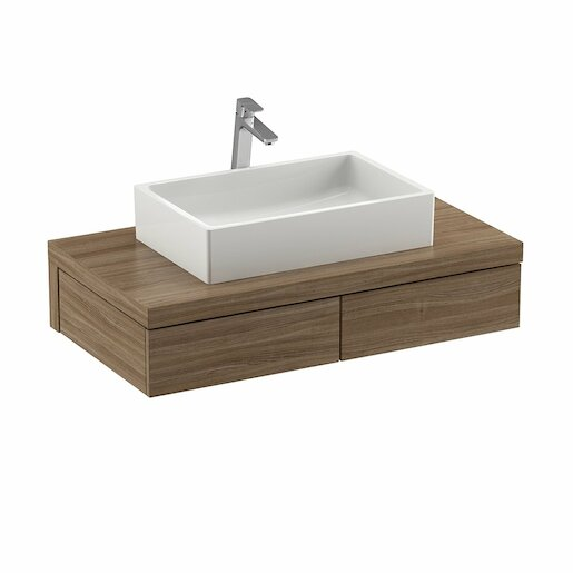 Ravak Formy koupelnová skříňka pod umyvadlo 120x55 cm ořech x000001037 SD1200FORMYOR Ravak