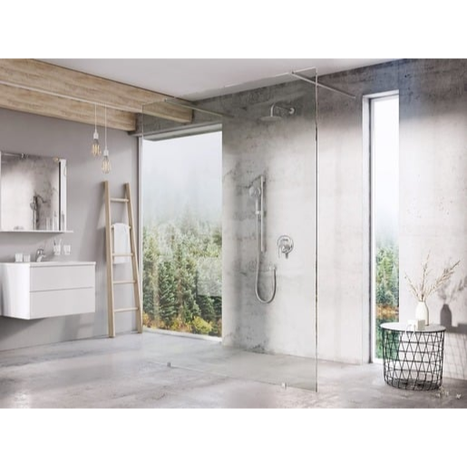 Ravak Walk in Free sprchová zástěna walk-in 140 cm GW9FM0C0SZ1 Ravak