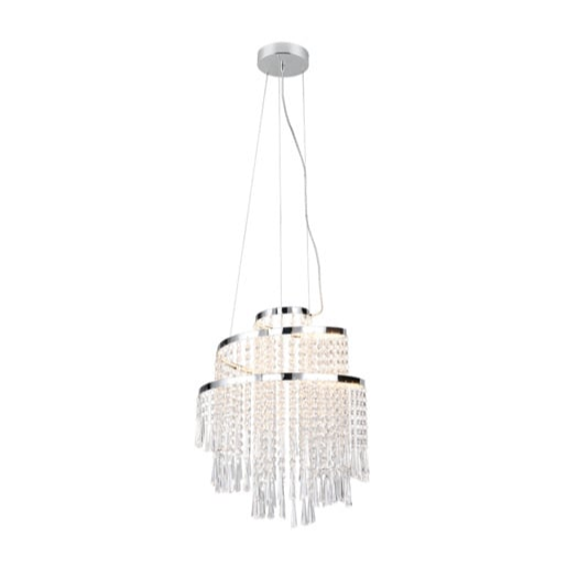 Reality Pomp závěsné světlo chrom r37341106 RER37341106 Reality