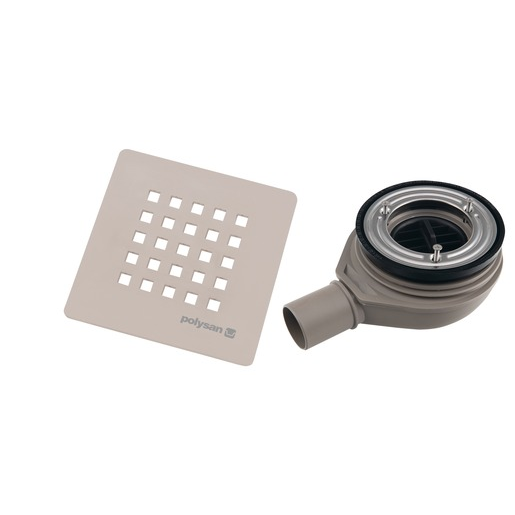 Sifon k vaničce k vaničce DN40 Polysan Treneca béžová plast 84999.81 Polysan