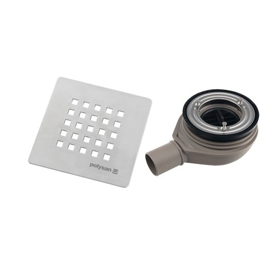 Sifon k vaničce k vaničce DN40 Polysan Treneca nerez plast 84999 Polysan