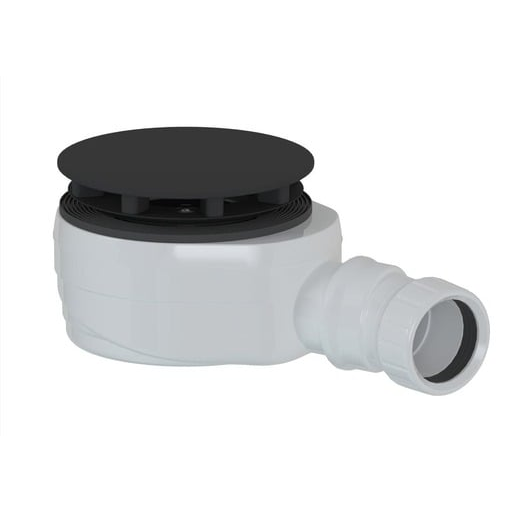 Sifon k vaničce k vaničce DN40 Polysan černá plast 17916B Polysan
