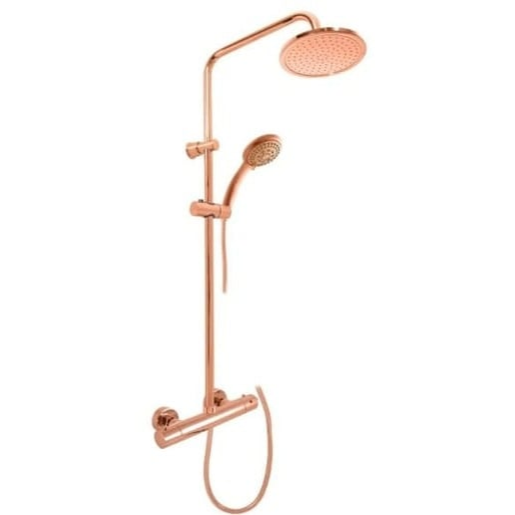 Sprchový systém RAV SLEZÁK zlatá růžová kartáčovaná TRM82.5/7-61ZRK RAV SLEZÁK
