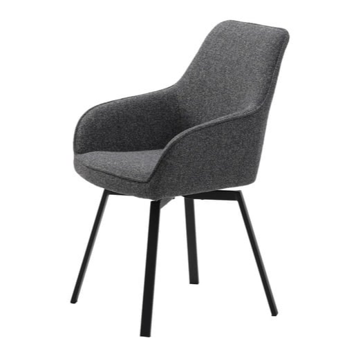 Unique-Furniture ALMA jídelní židle unique furniture šedá polyester 49 590 000 Unique-Furniture