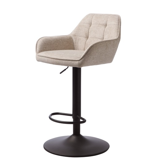 Unique-Furniture NOLAN barová židle unique furniture béžová látka 50 840 000 Unique-Furniture