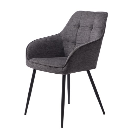 Unique-Furniture NOLAN jídelní židle unique furniture šedá látka 50 800 001 Unique-Furniture