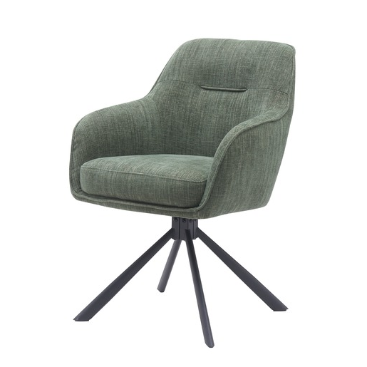 Unique-Furniture SELECT jídelní židle unique furniture zelená polyester 51 140 005 Unique-Furniture