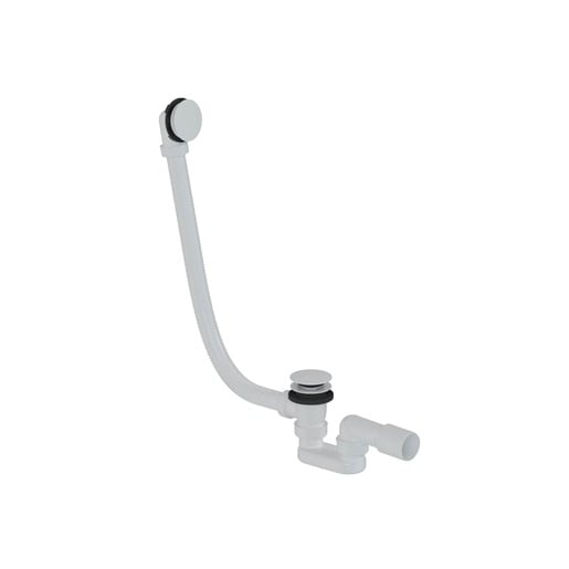 Vanový automat click clack DN40/DN50 SAT bílá lesk plast SATAVA60CCB SAT