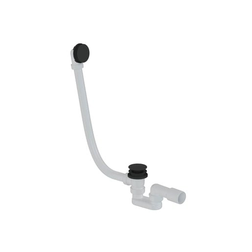 Vanový automat click clack DN40/DN50 SAT černá matná plast SATAVA80CC8 SAT