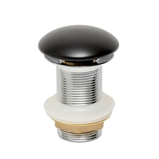 Vtok k umyvadlu SAT Mood černá matná PZATKAMBKM SAT