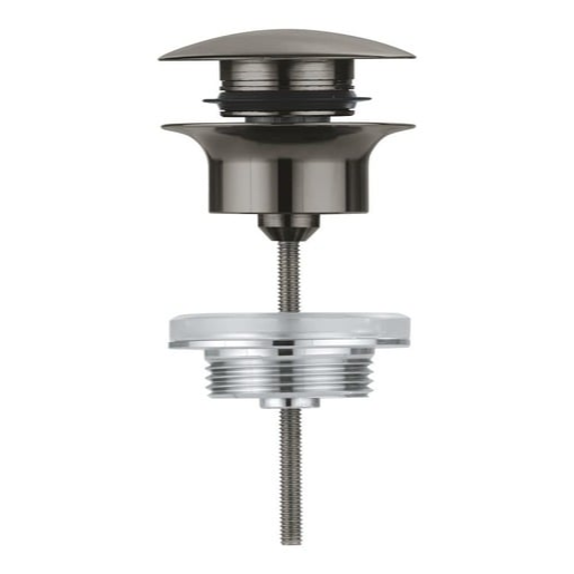 Výpust k umyvadlu 5/4 GROHE Brushed Hard Graphite 65807AL0 Grohe