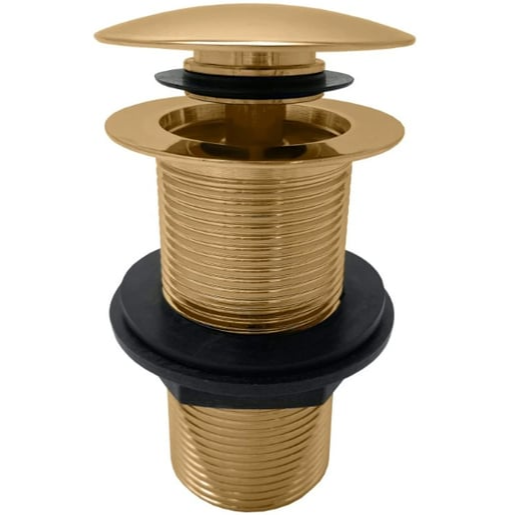 Výpust k umyvadlu 5/4 RAV SLEZÁK zlatá kartáčovaná MD0798ZK RAV SLEZÁK