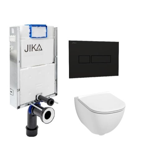 Závěsný WC set do lehkých stěn / předstěnová Jika Mio-N KMPLOBYCS SIKO