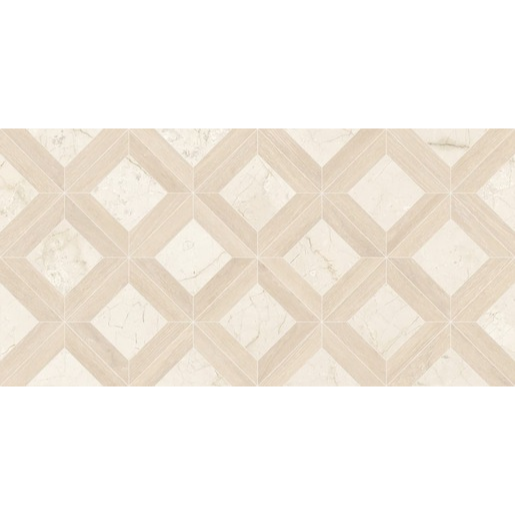 Dlažba Dom Intarsi agora satin 3D 60x120 cm leštěná INW00202TS Dom