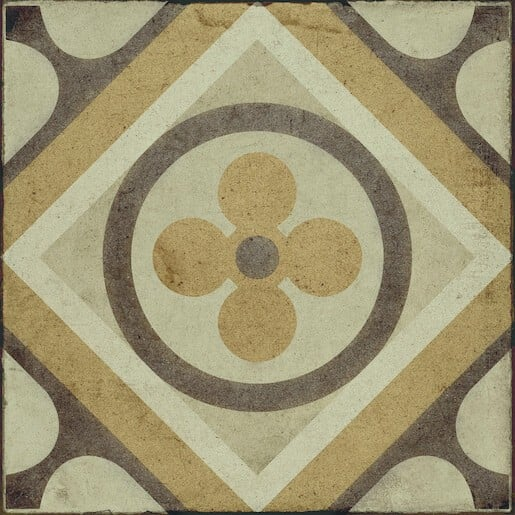 Dlažba Ragno Ottocento ambra 20x20 cm mat OTR86X Ragno