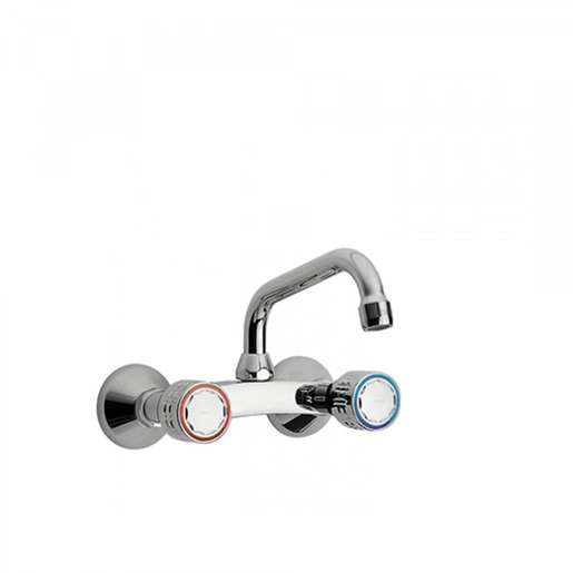 Dřezová baterie Tres s otočným ramínkem 150 mm chrom 123360 TRES