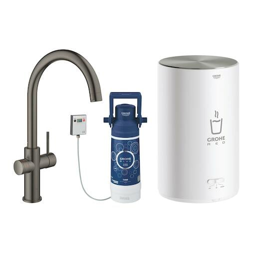 Grohe Red Duo dřezová baterie kartáčovaný hard graphite 30083al1 G30083AL1 Grohe