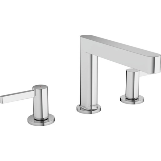 Hansgrohe Finoris umyvadlová baterie s clic-clacem kartáčovaný černý chrom 76 033 340 Hansgrohe