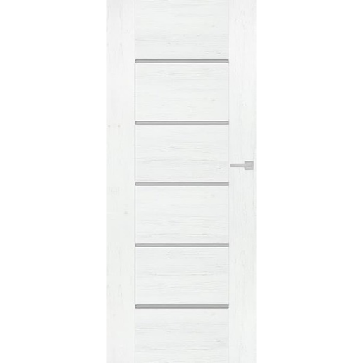 Interiérové dveře Naturel Aura levé 60 cm borovice bílá AURABB60L Naturel