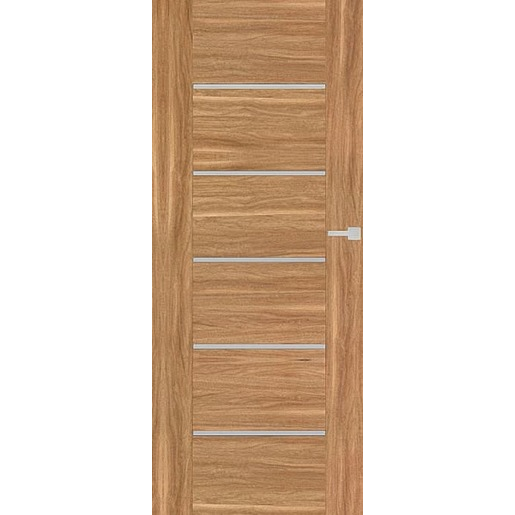 Interiérové dveře Naturel Aura levé 80 cm ořech karamelový AURAOK80L Naturel