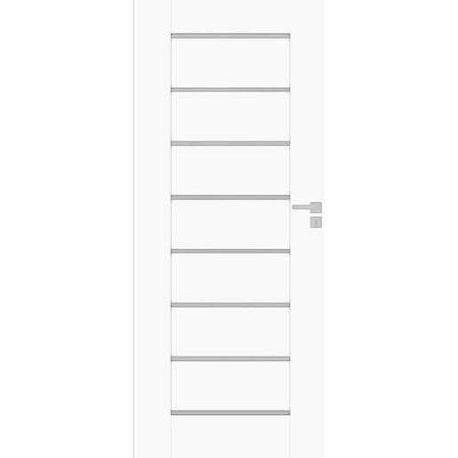 Interiérové dveře Naturel PERMA pravé 60 cm bílá mat PERMABM60P Naturel