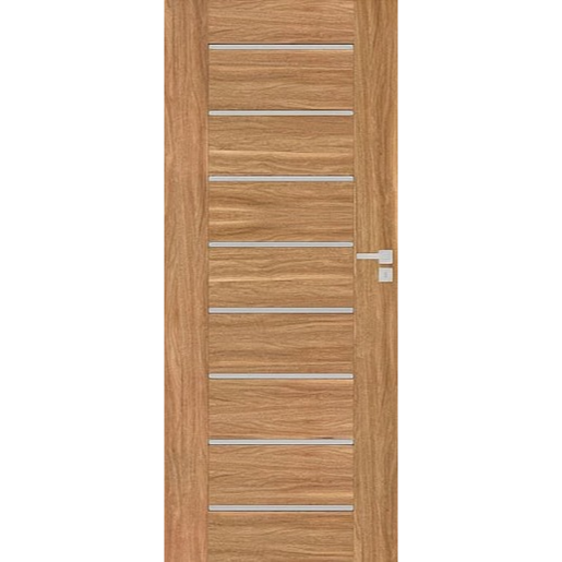 Interiérové dveře Naturel Perma levé 90 cm ořech karamelový PERMAOK90L Naturel