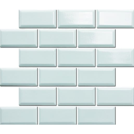 Keramická mozaika Premium Mosaic bílá 30x30 cm lesk MOS4595WH Premium Mosaic