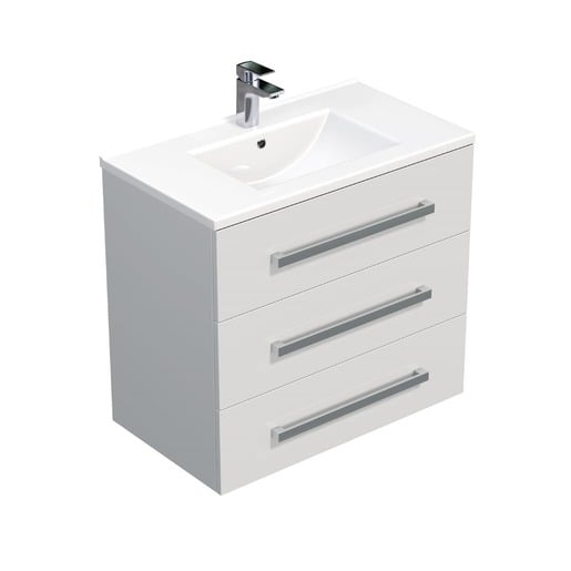 Koupelnová skříňka s umyvadlem SAT Cube Way 80x76