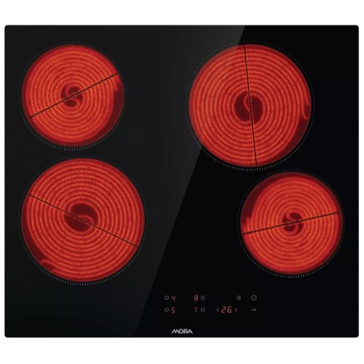 Mora sklokeramická vestavná deska VDS 63 C