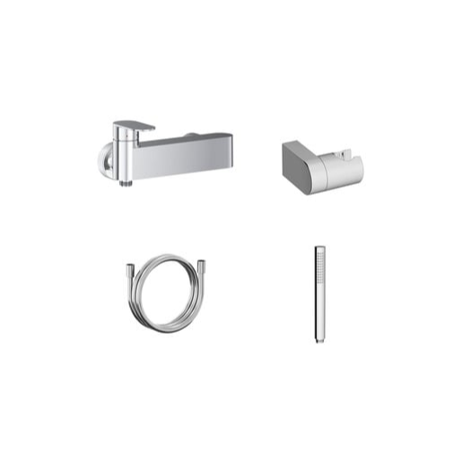 Sprchová baterie Ravak Chrome II se sprchovým setem 150 mm chrom X07S121 Ravak