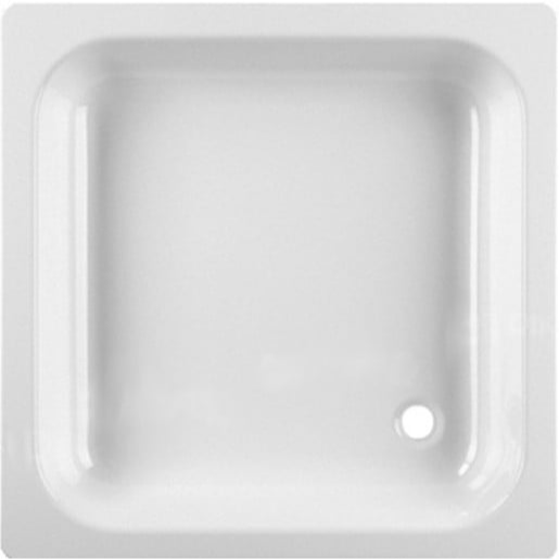 Sprchová vanička čtvercová Jika 80x80 cm smaltovaná ocel H2140800000111 antislip Jika