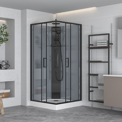 Sprchový box čtverec 90x90 cm SAT Project SATPROBOXQ90CT SAT